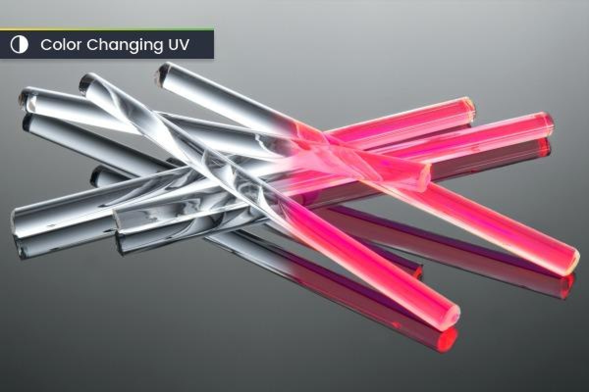 Electric Flamingo First Quality Rod - UV Reactive